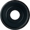 Ekena Millwork Bradford Ceiling Medallion (Fits Canopies up to 6 5/8"), 12 1/2"OD x 3 7/8"ID x 3/4"P, Night Shade CM12BRNSF - alternate 1